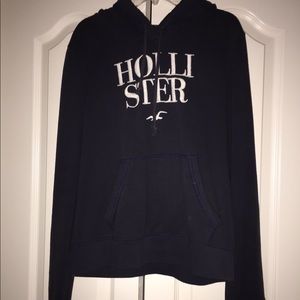 Navy blue hoodie